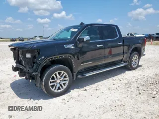 2020 GMC Sierra 1500 SLT with VIN 3GTP8DED4LG317127, listed as a Copart auction lot 59806835 with 68,735 mi miles and Salvage title. Bid and sale history available at DreamBid. Image 1.