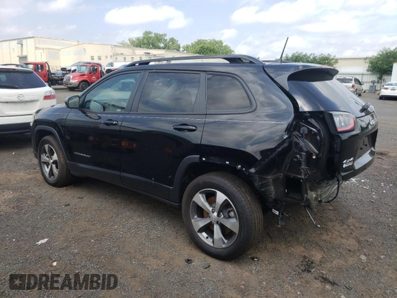 2022 Jeep Cherokee Limited with VIN 1C4PJMDN2ND535615, listed as a Copart auction lot 60552614 with 14,084 mi miles and Salvage title. Bid and sale history available at DreamBid. Image 2.