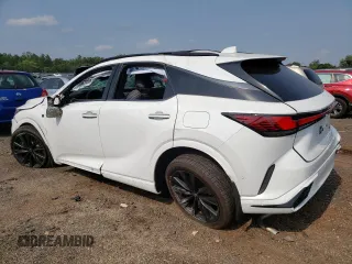 2023 Lexus RX with VIN 2T2BCMEA1PC002490, listed as a Copart auction lot 60818143 with 7,295 mi miles. Bid and sale history available at carsss.com. Image 2.