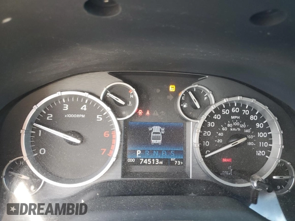 2016 Toyota Tundra 4WD Truck LTD with VIN 5TFHY5F18GX530825, listed as a Copart auction lot 75354624 with 74,513 mi miles and Salvage Title. Bid and sale history available at carsss.com. Image 9.