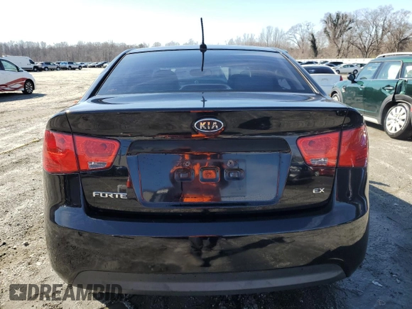 2010 Kia Forte EX with VIN KNAFU4A24A5854447, listed as a Copart auction lot 45558675 with 174,204 mi miles and Salvage Title. Bid and sale history available at carsss.com. Image 6.