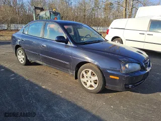 2006 Hyundai Elantra GLS with VIN KMHDN46D86U322600, listed as a Copart auction lot 50186535 with 262,328 mi miles and Clean Title. Bid and sale history available at carsss.com. Image 4.