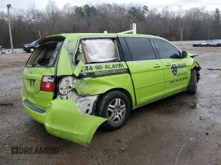 2005 Honda Odyssey EX z VIN 5FNRL38495B037385, wystawiony jako Copart lot #43010825 z przebiegiem Nie podano mil oraz Szkoda całkowita • Salvage title. Historia ofert i sprzedaży dostępna na DreamBid. Obrazek 3.