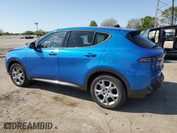 2024 Dodge Hornet R/T with VIN ZACPDFCW3R3A25155, listed as a Copart auction lot 55942905 with 9,180 mi miles and Salvage title. Bid and sale history available at DreamBid. Image 2.