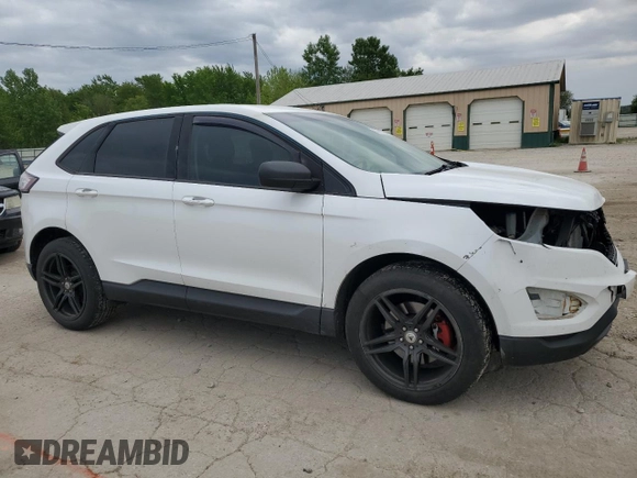2015 Ford Edge SE with VIN 2FMTK4G81FBB74592, listed as a Copart auction lot 56417845 with 113,084 mi miles and Salvage title. Bid and sale history available at DreamBid. Image 4.