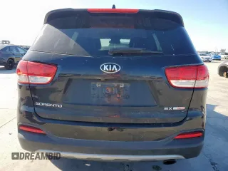 2016 Kia Sorento EX with VIN 5XYPHDA19GG025537, listed as a Copart auction lot 48769755 with 112,904 mi miles and Salvage Title. Bid and sale history available at carsss.com. Image 6.