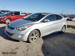 2012 Hyundai Elantra GLS PZEV with VIN 5NPDH4AE6CH126592, listed as a Copart auction lot 49733865 with 125,450 mi miles and Salvage Title. Bid and sale history available at carsss.com. Image 1.