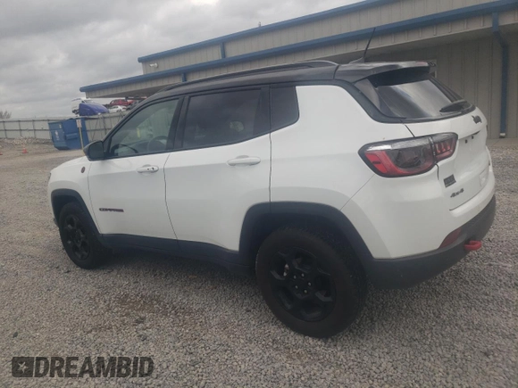 2023 Jeep Compass Trailhawk with VIN 3C4NJDDN5PT565793, listed as a Copart auction lot 50060115 with 38,292 mi miles and Salvage title. Bid and sale history available at DreamBid. Image 2.