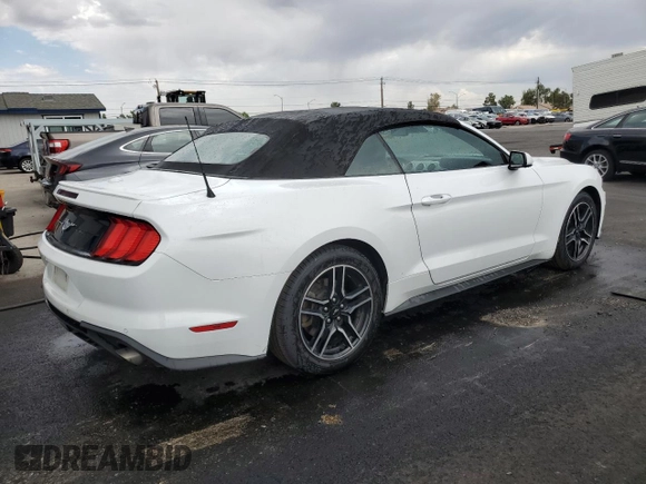 2023 Ford Mustang EcoBoost with VIN 1FATP8UH1P5103731, listed as a Copart auction lot 63158385 with 61,482 mi miles and Clean title. Bid and sale history available at DreamBid. Image 3.