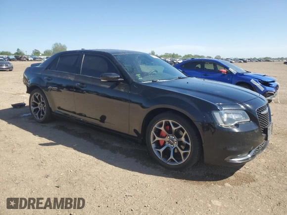 2017 Chrysler 300 S Alloy Edition with VIN 2C3CCABG7HH553826, listed as a Copart auction lot 57504255 with 146,007 mi miles and Salvage title. Bid and sale history available at DreamBid. Image 4.