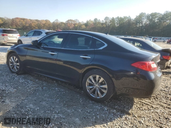 2013 Infiniti M37 with VIN JN1BY1AP7DM514562, listed as a Copart auction lot 82573534 with 135,852 mi miles and Non Repairable. Bid and sale history available at carsss.com. Image 2.