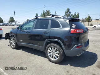 2016 Jeep Cherokee Limited with VIN 1C4PJMDB5GW231904, listed as a Copart auction lot 56252665 with 195,190 mi miles and Clean Title. Bid and sale history available at DreamBid. Image 2.