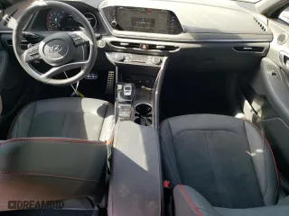 2022 Hyundai Sonata SEL Plus with VIN 5NPEJ4J23NH136577, listed as a Copart auction lot 60500774 with 17,011 mi miles and Salvage Title. Bid and sale history available at carsss.com. Image 8.
