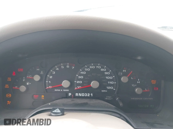 2003 Ford Explorer Eddie Bauer with VIN 1FMDU74W03UB83924, listed as a IAAI auction lot 41614534 with 166,120 mi miles and . Bid and sale history available at DreamBid. Image 7.