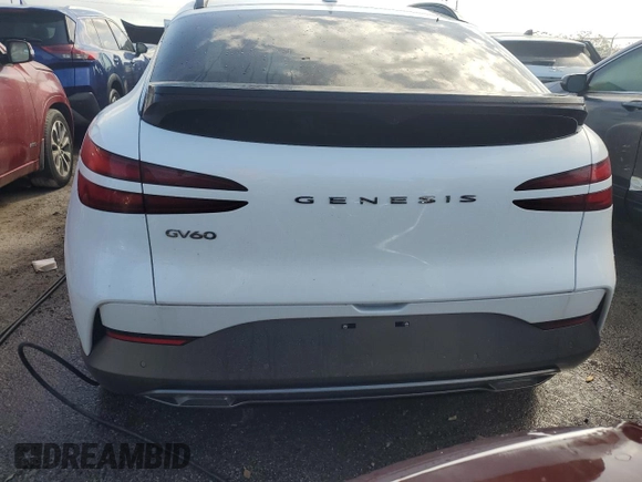 2023 Genesis GV60 Performance z VIN KMUKEDTB4PU017382, wystawiony jako Copart lot #77219784 z przebiegiem Nie podano mil oraz Nie do naprawy • Non repairable. Historia ofert i sprzedaży dostępna na DreamBid. Obrazek 6.