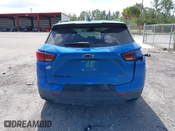 2024 Chevrolet Blazer RS z VIN 3GNKBKRS3RS146487, wystawiony jako IAAI lot #41513052 z przebiegiem 27 535 mil mil oraz . Historia ofert i sprzedaży dostępna na DreamBid. Obrazek 17.