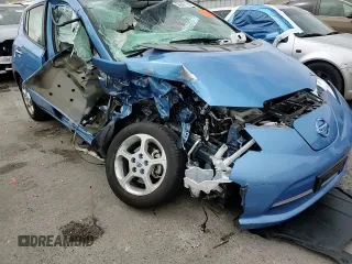 2013 Nissan LEAF SV with VIN 1N4AZ0CPXDC418210, listed as a Copart auction lot 50837105 with Not provided miles and Salvage title. Bid and sale history available at DreamBid. Image 10.