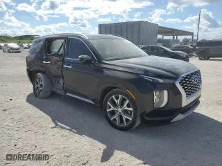 2021 Hyundai Palisade Limited with VIN KM8R54HEXMU299037, listed as a Copart auction lot 44104305 with 65,718 mi miles and Non Repairable. Bid and sale history available at carsss.com. Image 4.
