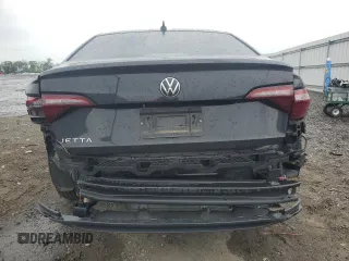 2024 Volkswagen Jetta S with VIN 3VW5M7BU8RM027831, listed as a Copart auction lot 58530865 with 32,283 mi miles and Salvage title. Bid and sale history available at DreamBid. Image 6.