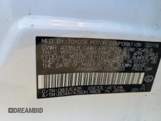 2018 Lexus IS with VIN JTHC81D24J5029933, listed as a Copart auction lot 49922205 with 78,587 mi miles and Salvage Title. Bid and sale history available at carsss.com. Image 12.