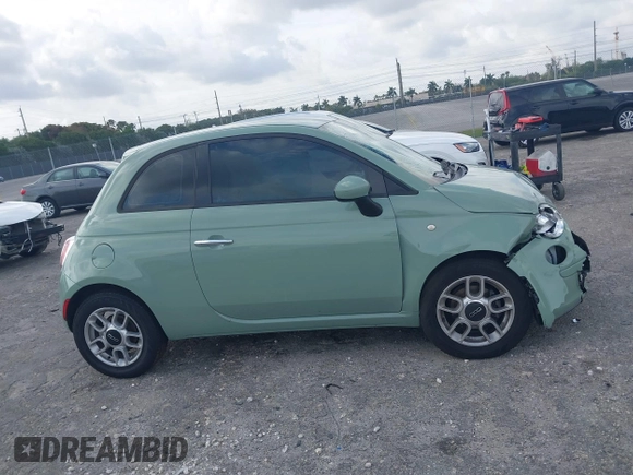 2013 FIAT 500 Pop with VIN 3C3CFFAR9DT743541, listed as a IAAI auction lot 41977160 with 141,393 mi miles. Bid and sale history available at carsss.com. Image 13.