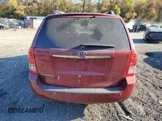 2012 Kia Sedona LX with VIN KNDMG4C77C6503605, listed as a Copart auction lot 77481894 with 103,026 mi miles and Salvage Title. Bid and sale history available at carsss.com. Image 6.