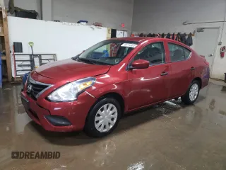 2016 Nissan Versa S with VIN 3N1CN7AP0GL881222, listed as a Copart auction lot 48714965 with 97,843 mi miles and Salvage Title. Bid and sale history available at carsss.com. Image 1.