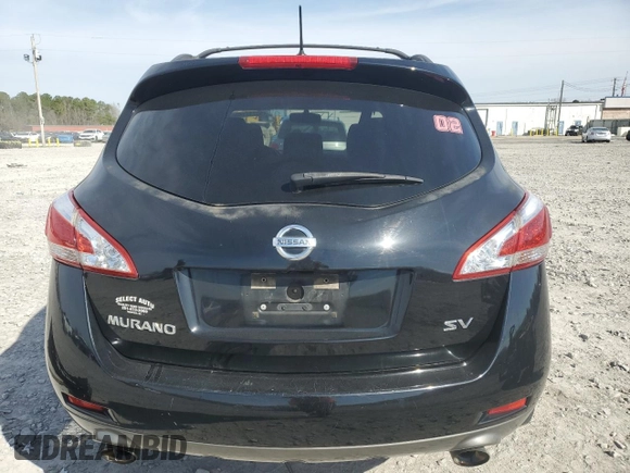 2013 Nissan Murano SL with VIN JN8AZ1MU1DW213236, listed as a Copart auction lot 45717705 with 195,910 mi miles and Salvage Title. Bid and sale history available at carsss.com. Image 6.