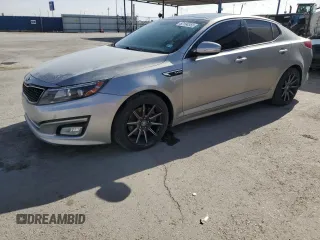 2014 Kia Optima SXL Turbo with VIN 5XXGR4A6XEG322276, listed as a Copart auction lot 52134355 with 124,194 mi miles and Clean Title. Bid and sale history available at carsss.com. Image 1.