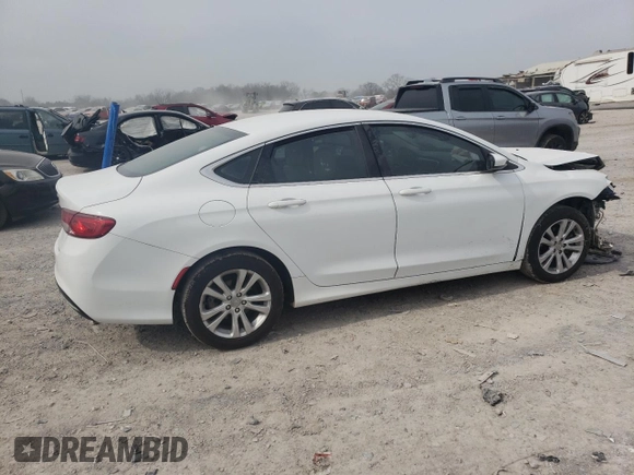 2016 Chrysler 200 Limited with VIN 1C3CCCAB1GN117464, listed as a Copart auction lot 48976035 with 156,317 mi miles and Salvage Title. Bid and sale history available at DreamBid. Image 3.