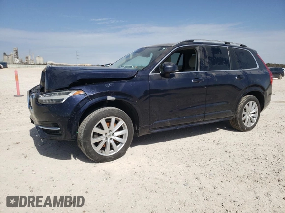 2016 Volvo XC90 T6 Momentum with VIN YV4A22PK4G1034994, listed as a Copart auction lot 48294855 with Not Provided miles and Salvage Title. Bid and sale history available at carsss.com. Image 1.