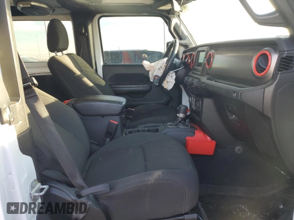 2021 Jeep Wrangler Sport S with VIN 1C4GJXAN4MW627446, listed as a Copart auction lot 78313653 with 42,536 mi miles and Salvage Title. Bid and sale history available at DreamBid. Image 7.