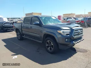 2017 Toyota Tacoma SR5 with VIN 3TMAZ5CN1HM029949, listed as a IAAI auction lot 41425721 with 128,089 mi miles. Bid and sale history available at carsss.com. Image 1.