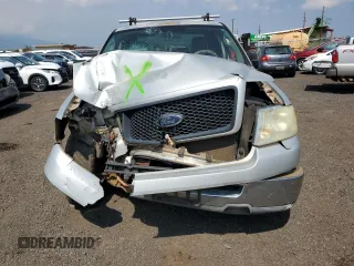 2005 Ford F-150 STX with VIN 1FTRX12W75FA33690, listed as a Copart auction lot 44412335 with 186,314 mi miles and Salvage Title. Bid and sale history available at carsss.com. Image 5.