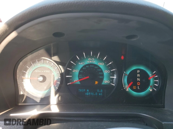 2010 Ford Fusion SE with VIN 3FAHP0HAXAR104868, listed as a Copart auction lot 50083395 with 40,116 mi miles and Salvage Title. Bid and sale history available at carsss.com. Image 9.