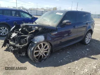 2015 Land Rover Range Rover Sport HSE with VIN SALWR2VF2FA531849, listed as a Copart auction lot 46579064 with 0 mi miles and Salvage Title. Bid and sale history available at carsss.com. Image 1.