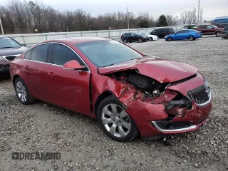 2014 Buick Regal with VIN 2G4GK5EX7E9303409, listed as a Copart auction lot 43935295 with 196,290 mi miles and Salvage title. Bid and sale history available at DreamBid. Image 4.