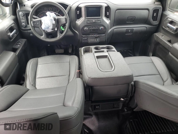 2021 Chevrolet Silverado 1500 Work Truck with VIN 1GCUYAEFXMZ254765, listed as a Copart auction lot 68252594 with 51,029 mi miles and Salvage Title. Bid and sale history available at DreamBid. Image 8.