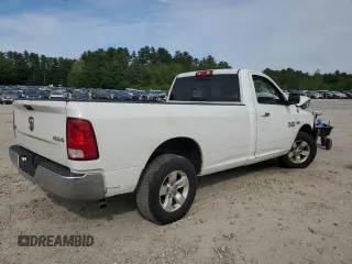 2018 Ram 1500 SLT with VIN 3C6JR7ET1JG176002, listed as a Copart auction lot 58639725 with 64,392 mi miles and Salvage title. Bid and sale history available at DreamBid. Image 3.