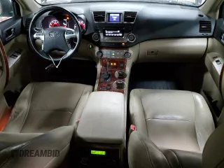 2012 Toyota Highlander Limited with VIN 5TDDK3EHXCS167608, listed as a Copart auction lot 46073925 with 204,546 mi miles and Salvage Title. Bid and sale history available at carsss.com. Image 8.