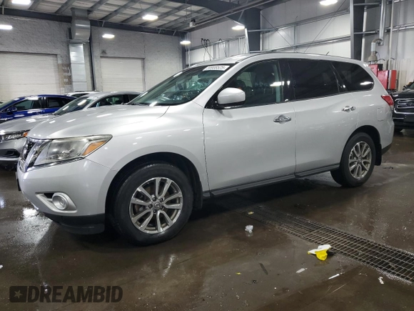 2013 Nissan Pathfinder SL z VIN 5N1AR2MM7DC682183, wystawiony jako Copart lot #59908525 z przebiegiem 162 923 mil mil oraz Czysty tytuł • Clean title. Historia ofert i sprzedaży dostępna na DreamBid. Obrazek 1.