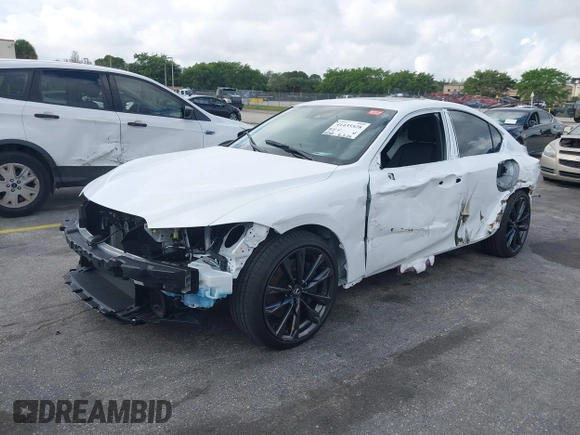 2024 Lexus IS 350 F Sport z VIN JTHBZ1B23R5080900, wystawiony jako IAAI lot #41435528 z przebiegiem 4 239 mil mil oraz . Historia ofert i sprzedaży dostępna na DreamBid. Obrazek 18.