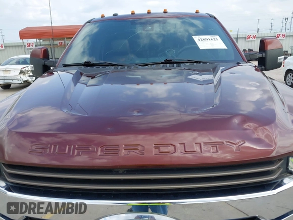 2017 Ford F-250 Lariat with VIN 1FT7W2BT9HEF11530, listed as a IAAI auction lot 42091625 with 95,821 mi miles and . Bid and sale history available at DreamBid. Image 6.