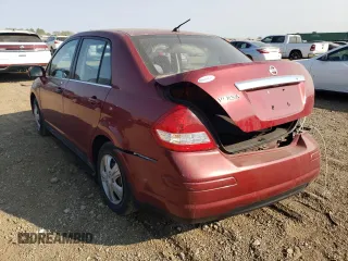 2008 Nissan Versa 1.8 S with VIN 3N1BC11E58L417857, listed as a Copart auction lot 70824094 with 163,032 mi miles and Salvage Title. Bid and sale history available at carsss.com. Image 2.