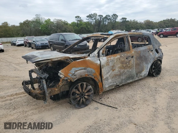2017 Kia Sportage EX with VIN KNDPN3AC2H7284499, listed as a Copart auction lot 50536705 with 0 mi miles and Non Repairable. Bid and sale history available at carsss.com. Image 1.