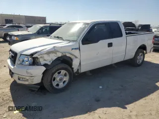 2004 Ford F-150 STX with VIN 1FTRX12W04FA04028, listed as a Copart auction lot 48066645 with 189,907 mi miles and Salvage title. Bid and sale history available at DreamBid. Image 1.