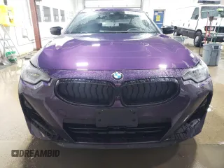 2024 BMW 2 Series M240i xDrive with VIN 3MW53CM06R8E52656, listed as a Copart auction lot 46146475 with 15,895 mi miles and Salvage Title. Bid and sale history available at carsss.com. Image 5.