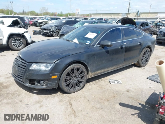 2015 Audi A7 3.0 TDI Premium Plus with VIN WAUWMAFC0FN029822, listed as a IAAI auction lot 41828754 with 148,847 mi miles. Bid and sale history available at carsss.com. Image 17.