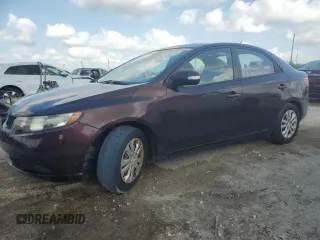 2010 Kia Forte EX with VIN KNAFU4A26A5880354, listed as a Copart auction lot 51758935 with 158,561 mi miles and Non Repairable. Bid and sale history available at carsss.com. Image 1.