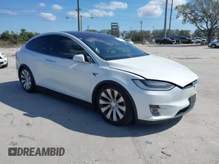 2019 Tesla Model X 75D with VIN 5YJXCDE23KF162135, listed as a IAAI auction lot 41518998 with 1 mi miles. Bid and sale history available at carsss.com. Image 1.